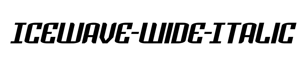 Icewave-Wide-Italic