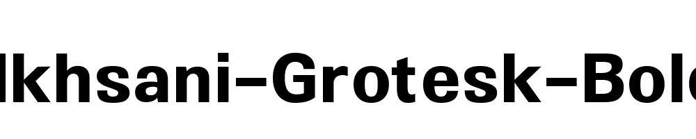 Ikhsani-Grotesk-Bold