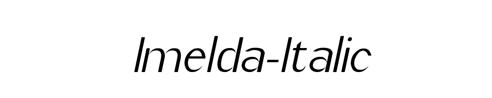 Imelda-Italic