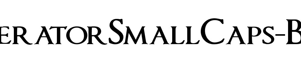 ImperatorSmallCaps-Bold