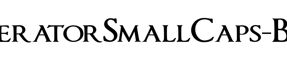 ImperatorSmallCaps-Bold