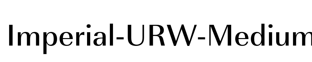 Imperial-URW-Medium