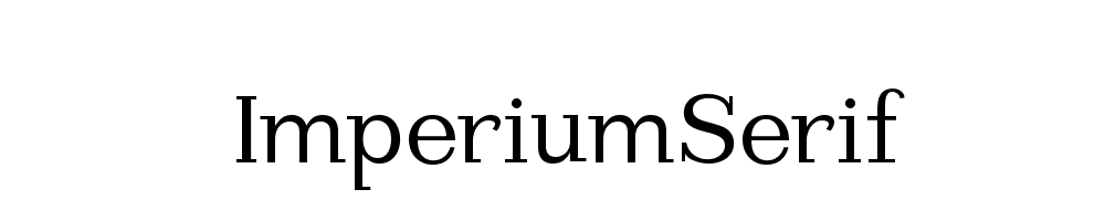 ImperiumSerif