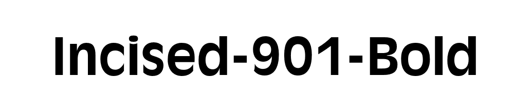 Incised-901-Bold