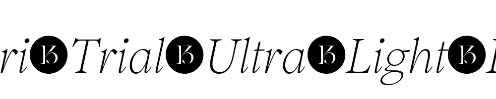 Inferi-Trial-Ultra-Light-Italic