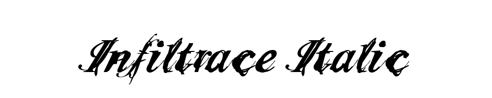 Infiltrace-Italic