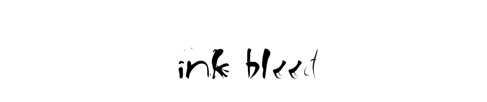 Ink Bleed