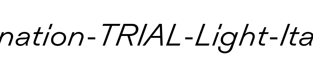 Inklination-TRIAL-Light-Italic-2