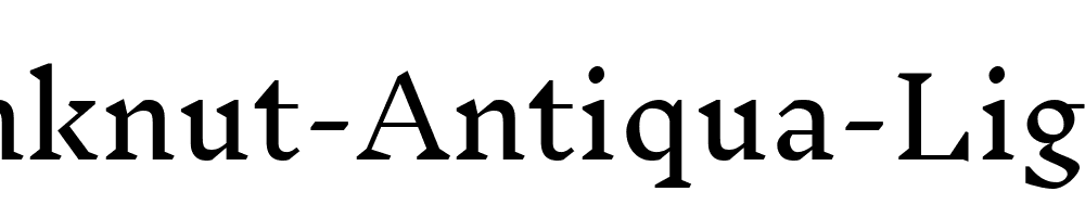 Inknut-Antiqua-Light