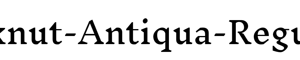 Inknut-Antiqua-Regular