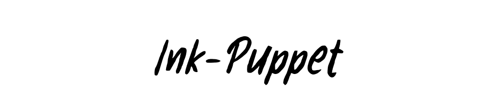 Ink-Puppet