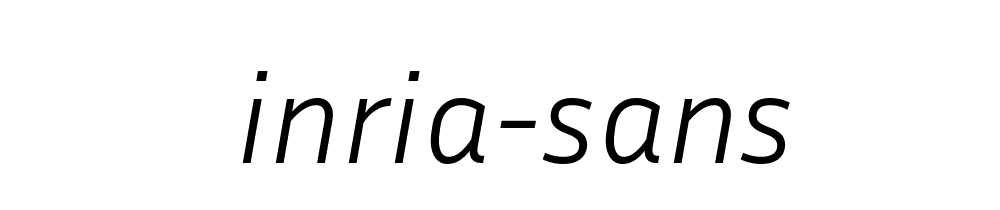 Inria Sans