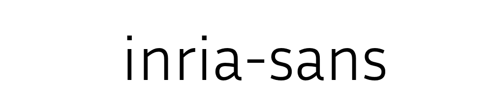 Inria Sans