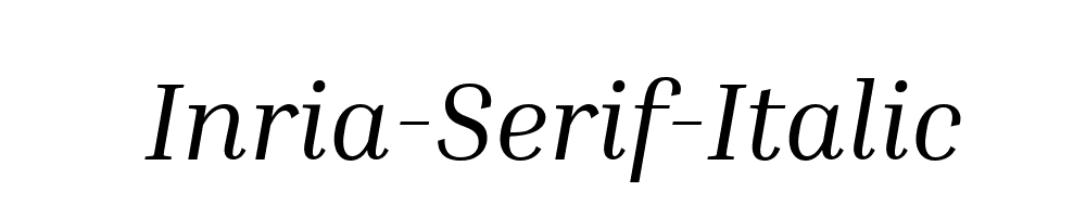 Inria-Serif-Italic