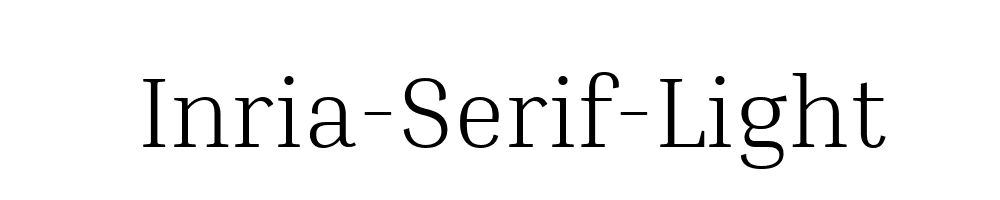 Inria-Serif-Light