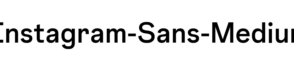 Instagram-Sans-Medium