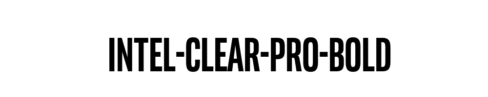 Intel-Clear-Pro-Bold