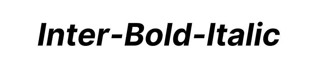 Inter-Bold-Italic