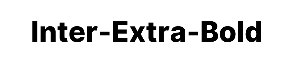 Inter-Extra-Bold