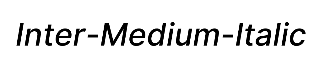 Inter-Medium-Italic