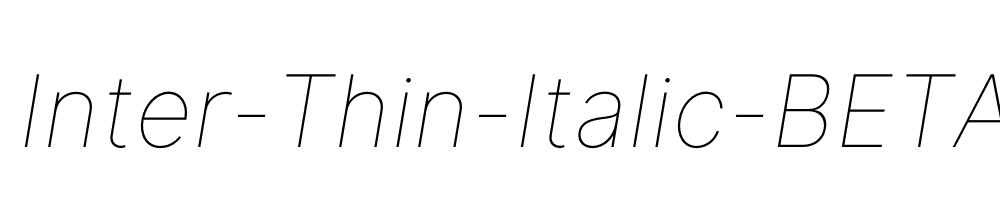 Inter-Thin-Italic-BETA