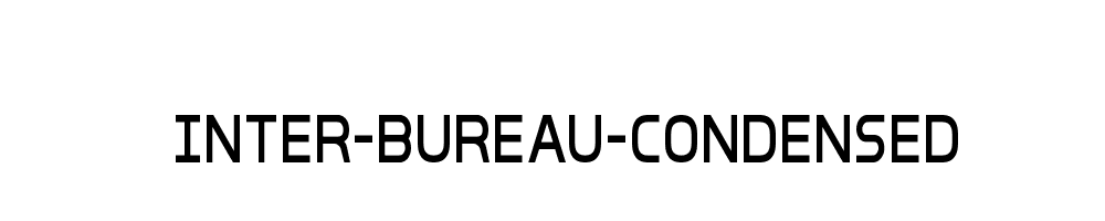 Inter-Bureau-Condensed