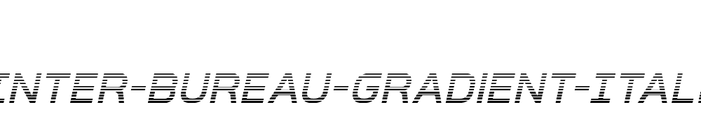 Inter-Bureau-Gradient-Italic