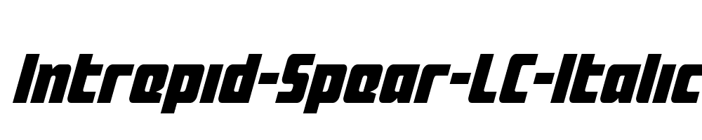 Intrepid-Spear-LC-Italic