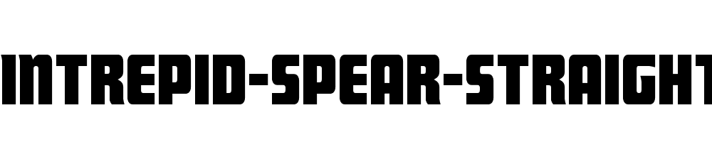 Intrepid-Spear-Straight