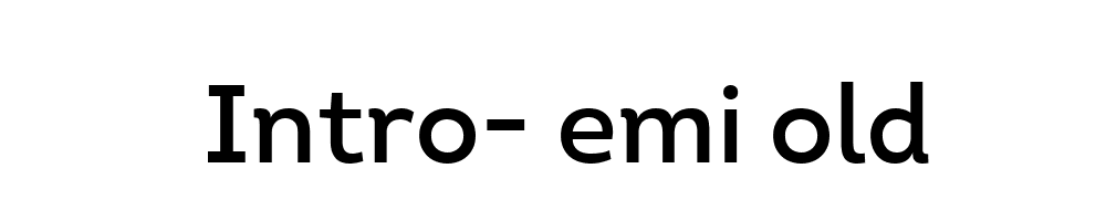 Intro-SemiBold