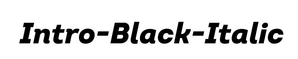 Intro-Black-Italic