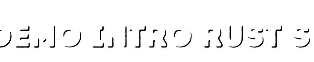  DEMO Intro Rust Shade Regular
