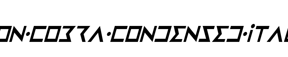 Iron-Cobra-Condensed-Italic