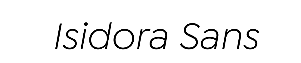 Isidora Sans