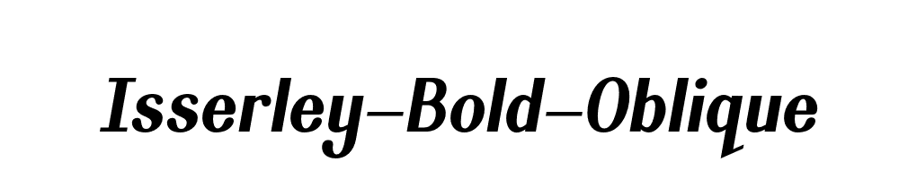 Isserley-Bold-Oblique