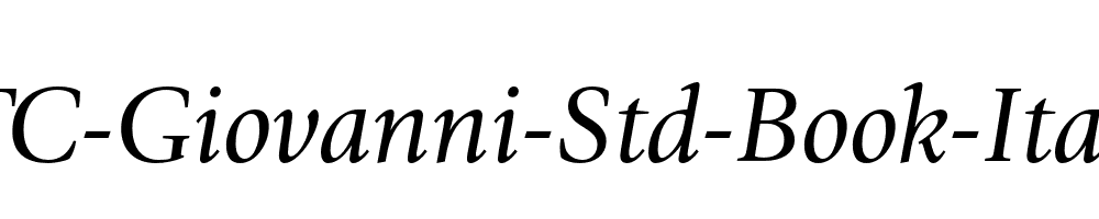 ITC-Giovanni-Std-Book-Italic