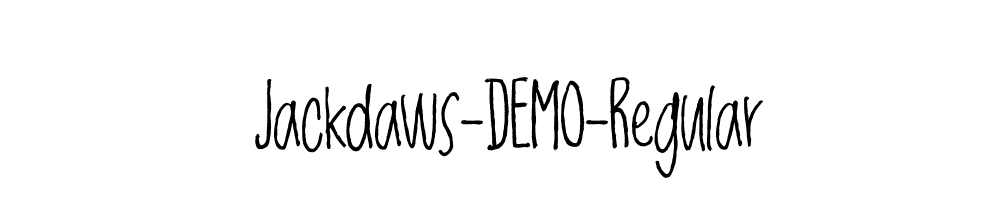 Jackdaws-DEMO-Regular