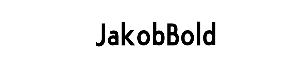 JakobBold