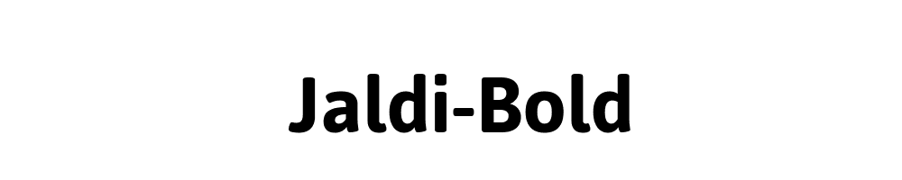 Jaldi-Bold