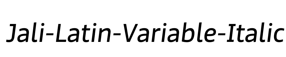 Jali-Latin-Variable-Italic