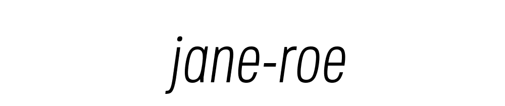 Jane Roe