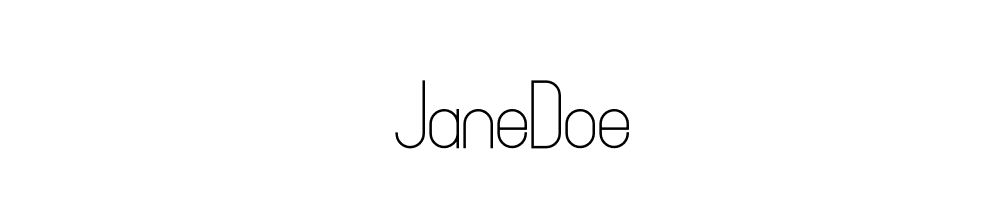 JaneDoe