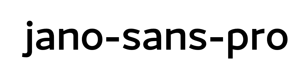 Jano Sans Pro