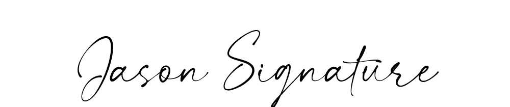 Jason Signature