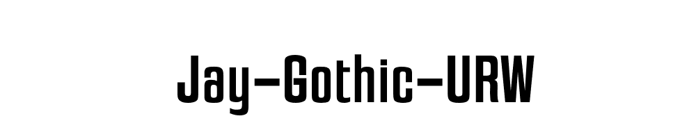 Jay-Gothic-URW