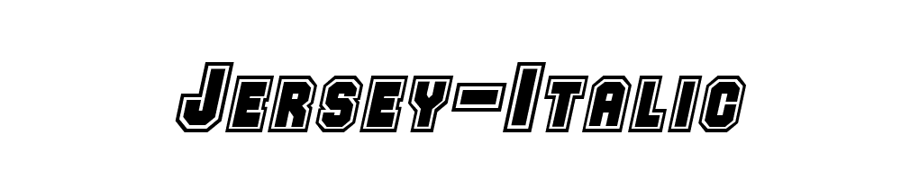 Jersey-Italic