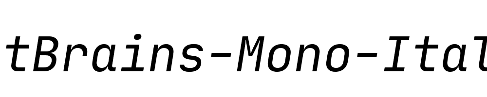 JetBrains-Mono-Italic