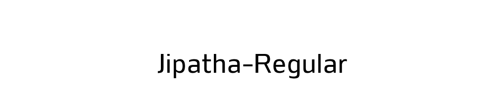 Jipatha-Regular