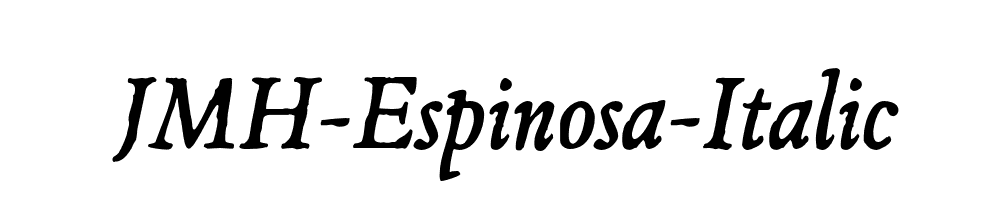 JMH-Espinosa-Italic