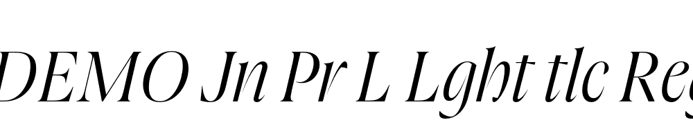 FSP DEMO Jn Pr L Lght tlc Regular